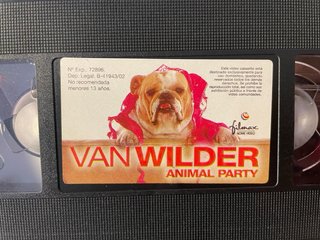 Lote de 6 Películas en VHS