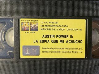 Lote de 6 Películas en VHS