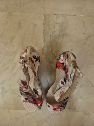 Sandalias cuña verano talla 39