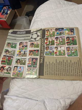 Álbum Liga 88-89 Fútbol Cromos Adhesivos