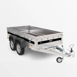 NUEVO: Remolque desmontable y plegable 2 ejes