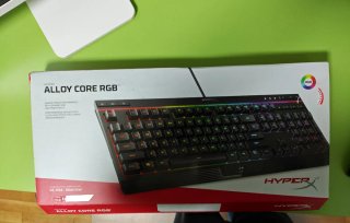 Teclado y Ratón Gaming HyperX + Alfombrilla