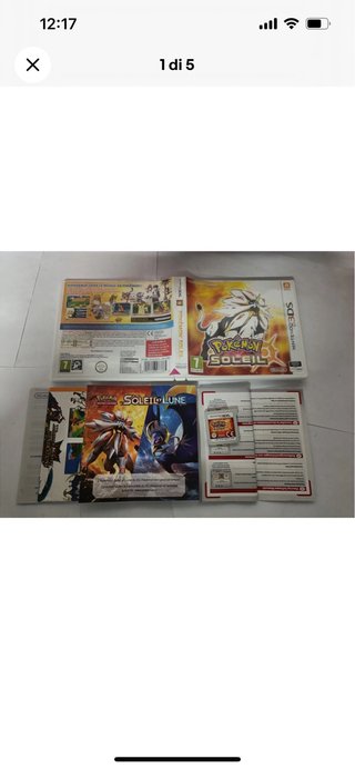 Pokemon Sole Nintendo 3DS