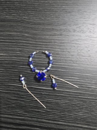 Set gioielli Barbie blu