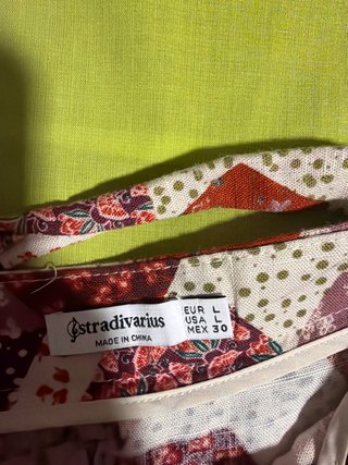 Falda pantalón patchwork