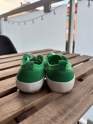 Zapatillas Mango Verdes Malla