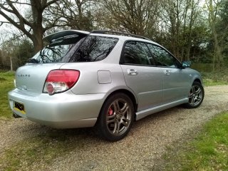 Pinza Freno Subaru Impreza WRX Roja