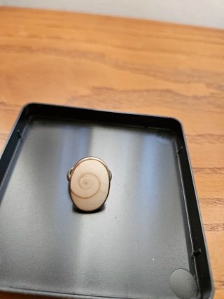 Conjunto Anillo y Pendientes Piedra Sta. Lucía