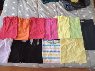Lote camisetas verano talla 36/38