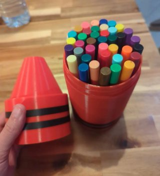 Organizzatore per matite tipo matita rossa