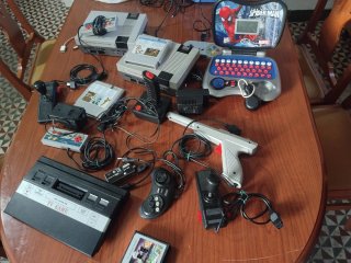 Consola TV Game y accesorios