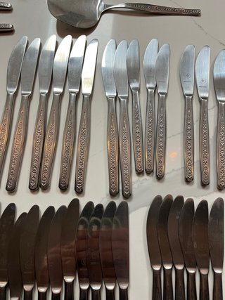 Set Cuchillos y Tenedores Vintage