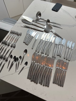 Set Cuchillos y Tenedores Vintage