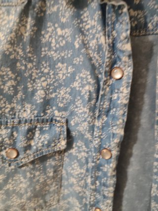 Camisa vaquera Easy Wear flores
