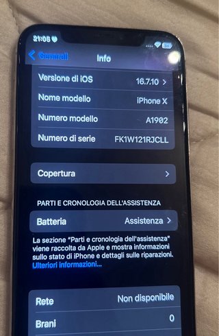 iPhone X Bianco