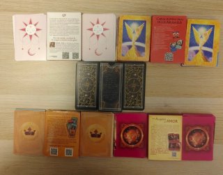 Pack 5 Tarots y Oráculos