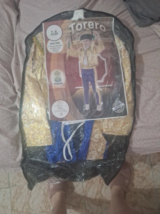 Disfraz Torero T-8 Niño totalmente nuevo