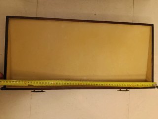 Cajonera organizadora de madera con 2 cajones