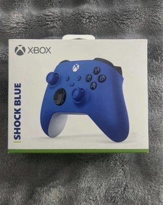 Controller Xbox Shock Blue mai usato