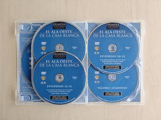 SERIE DVD EL ALA OESTE DE LA CASA BLANCA, TEMP. 1