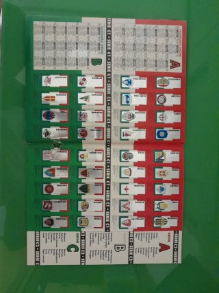 Album Calcioflash 92/93 Figurine. Liga italiana.