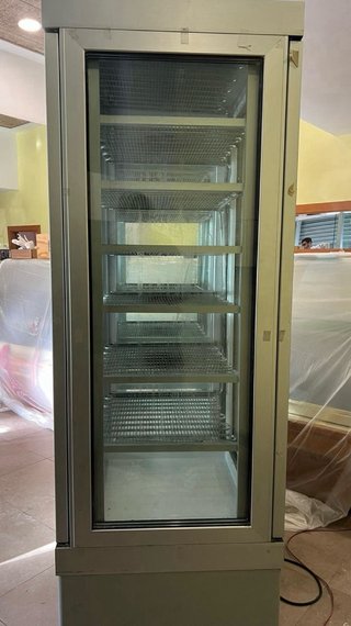 Armario expositor refrigerado 2 puertas cristal