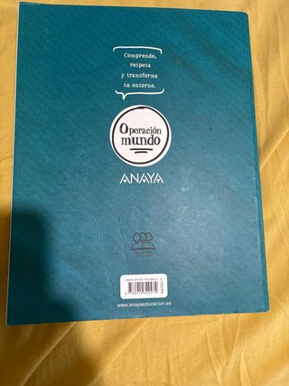 Lengua y literatura, 2 Bachillerato, Operación ...