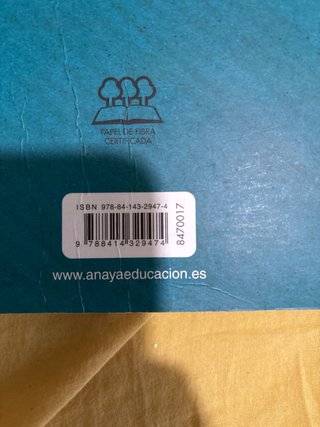 Lengua y literatura, 2 Bachillerato, Operación ...