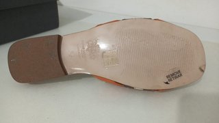 Sandalias planas Pedro Miralles Naranja/Marrón