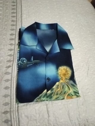 Camisa Verano Estampada Hombre