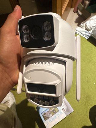 Cámara de seguridad WiFi Dual Lens
