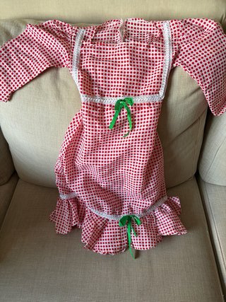 Traje Chulapa Niña Rojo Lunares