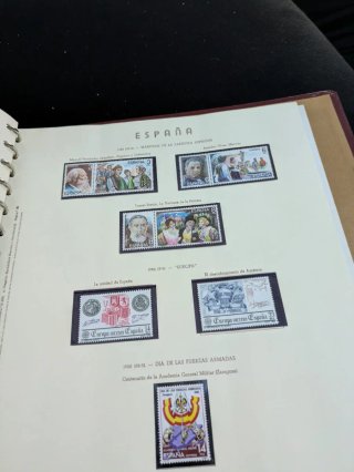 Álbum sellos España Centenario Picasso