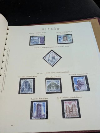 Álbum sellos España Centenario Picasso