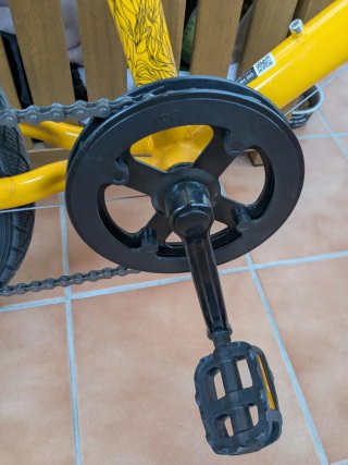 Bicicleta Infantil RIVERSIDE Amarilla