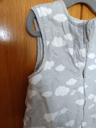 Saco dormir bebé nubes