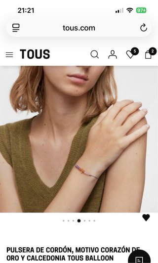 Bracciale Tous Ametista e ORO 18k, NUOVO CON CERTIFICATO