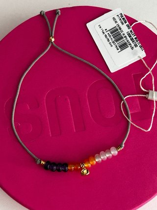 Pulsera TOUS Amatista Y ORO 18k, NUEVA CERTIFICADO
