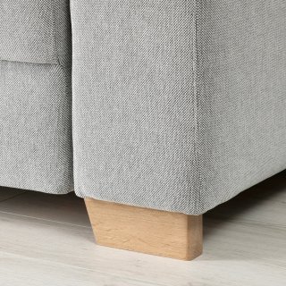Sofá IKEA SÖRVALLEN 3 plazas talmyrra negro blanco
