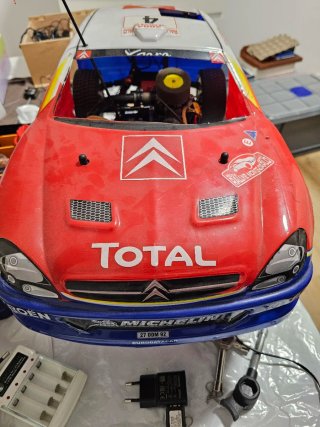 Coche radiocontrol gasolina 1/8. Citroën Xsara