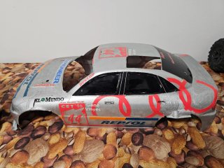 Coche radiocontrol gasolina 1/8. Citroën Xsara