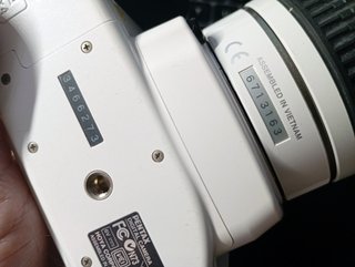 Pentax K-x Blanca