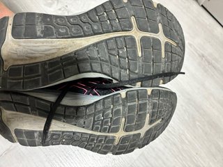 Zapatillas Asics Talla 38 Negras y Rosas