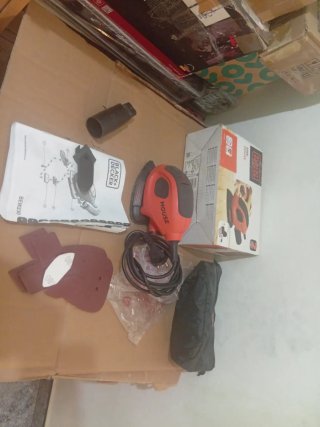 Lijadora Black+Decker Mouse 55W