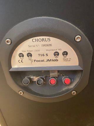 Altavoces 5.1 Focal Negros