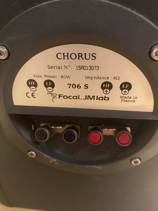Altavoces 5.1 Focal Negros