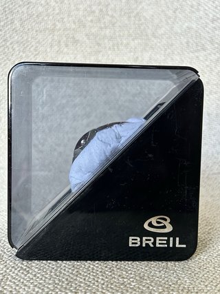 Reloj Breil Acero Azul Caja Original Pila nueva.