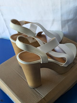Scarpe Bianche con Tacco da Donna
