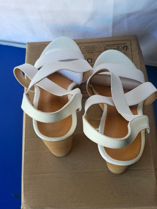 Scarpe Bianche con Tacco da Donna