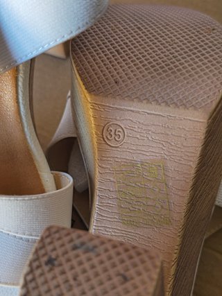Scarpe Bianche con Tacco da Donna